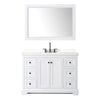 Custom image for White with Matte Black Trim / Giotto Quartz / 46