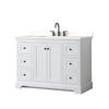 Custom image for White with Matte Black Trim / White Quartz / No Mirror