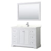 Custom image for White with Polished Chrome Trim / Giotto Quartz / 46