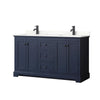 Custom image for Dark Blue with Matte Black Trim / Giotto Quartz / No Mirror