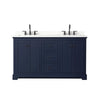 Custom image for Dark Blue with Matte Black Trim / Giotto Quartz / No Mirror