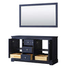 Custom image for Dark Blue with Polished Chrome Trim / 58