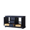 Custom image for Dark Blue with Polished Chrome Trim / No Mirror