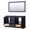 Custom image for Dark Blue with Brushed Gold Trim / 58