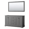 Custom image for Dark Gray with Matte Black Trim / 58