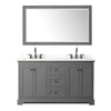 Custom image for Dark Gray with Matte Black Trim / Giotto Quartz / 58
