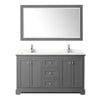 Custom image for Dark Gray with Polished Chrome Trim / Giotto Quartz / 58