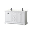 Custom image for White with Matte Black Trim / Giotto Quartz / No Mirror
