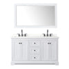 Custom image for White with Matte Black Trim / Giotto Quartz / 58