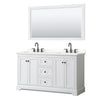 Custom image for White with Matte Black Trim / Giotto Quartz / 58