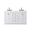 Custom image for White with Matte Black Trim / Giotto Quartz / No Mirror
