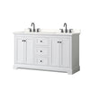 Custom image for White with Matte Black Trim / White Quartz / No Mirror
