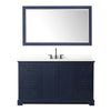 Custom image for Dark Blue with Matte Black Trim / Giotto Quartz / 58