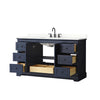 Custom image for Dark Blue with Matte Black Trim / Giotto Quartz / No Mirror