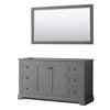 Custom image for Dark Gray with Matte Black Trim / 58