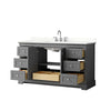 Custom image for Dark Gray with Polished Chrome Trim / Giotto Quartz / No Mirror