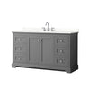 Custom image for Dark Gray with Polished Chrome Trim / Giotto Quartz / No Mirror