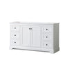 Custom image for White with Matte Black Trim / No Mirror