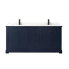 Custom image for Dark Blue with Matte Black Trim / Giotto Quartz / No Mirror