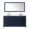 Custom image for Dark Blue with Matte Black Trim / Giotto Quartz / 70