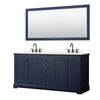Custom image for Dark Blue with Matte Black Trim / Giotto Quartz / 70