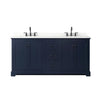 Custom image for Dark Blue with Matte Black Trim / Giotto Quartz / No Mirror