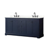 Custom image for Dark Blue with Matte Black Trim / Giotto Quartz / No Mirror