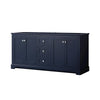 Custom image for Dark Blue with Polished Chrome Trim / No Mirror