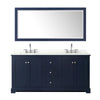 Custom image for Dark Blue with Polished Chrome Trim / Giotto Quartz / 70