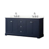Custom image for Dark Blue with Polished Chrome Trim / Giotto Quartz / No Mirror
