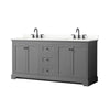 Custom image for Dark Gray with Matte Black Trim / Giotto Quartz / No Mirror