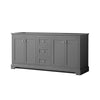 Custom image for Dark Gray with Polished Chrome Trim / No Mirror