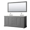 Custom image for Dark Gray with Polished Chrome Trim / Giotto Quartz / 70