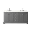 Custom image for Dark Gray with Polished Chrome Trim / Giotto Quartz / No Mirror