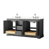 Custom image for Dark Gray with Polished Chrome Trim / Giotto Quartz / No Mirror