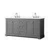 Custom image for Dark Gray with Polished Chrome Trim / Giotto Quartz / No Mirror