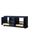 Custom image for Dark Blue with Matte Black Trim / No Mirror