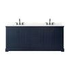Custom image for Dark Blue with Matte Black Trim / Giotto Quartz / No Mirror