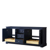 Custom image for Dark Blue with Polished Chrome Trim / No Mirror