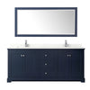 Custom image for Dark Blue with Polished Chrome Trim / Giotto Quartz / 70