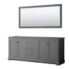 Custom image for Dark Gray with Matte Black Trim / 70