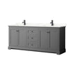 Custom image for Dark Gray with Matte Black Trim / Giotto Quartz / No Mirror