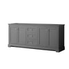 Custom image for Dark Gray with Polished Chrome Trim / No Mirror