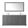 Custom image for Dark Gray with Polished Chrome Trim / Giotto Quartz / 70