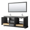Custom image for Dark Gray with Polished Chrome Trim / Giotto Quartz / 70
