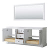Custom image for White with Matte Black Trim / 70
