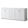 Custom image for White with Matte Black Trim / No Mirror