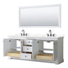 Custom image for White with Matte Black Trim / Giotto Quartz / 70