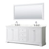 Custom image for White with Polished Chrome Trim / Giotto Quartz / 70