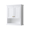Custom image for White with Brushed Gold Trim